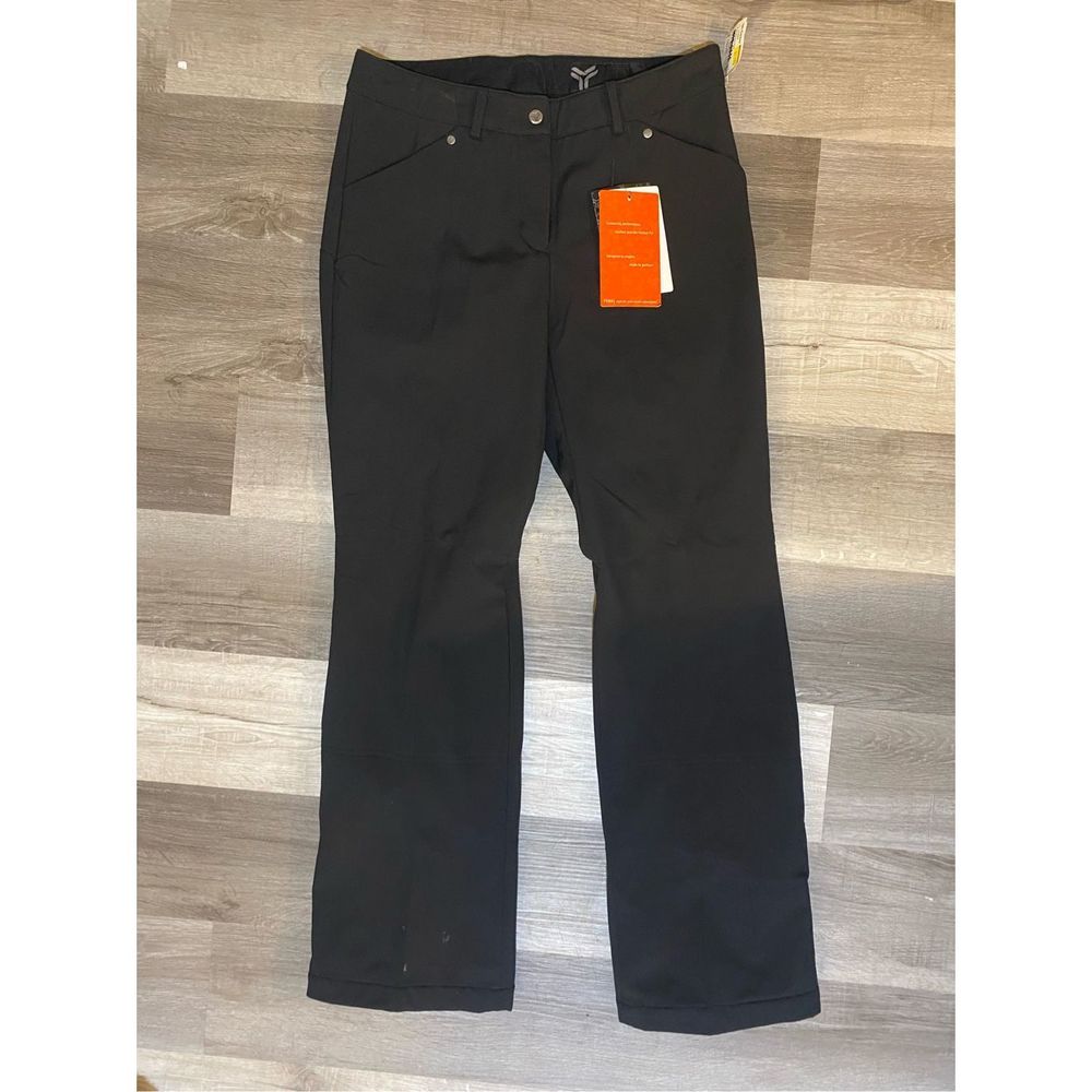 FERA NWT Flair Soft Shell Ski Pants - Waterproof Black, Size 10R, MSRP $150